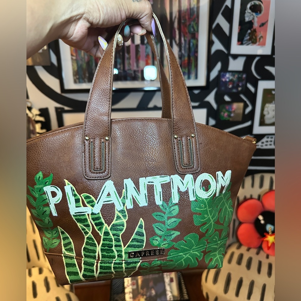 LONDON ROCK UPCYCLED CAPRESE KUSHI SATCHEL BAG